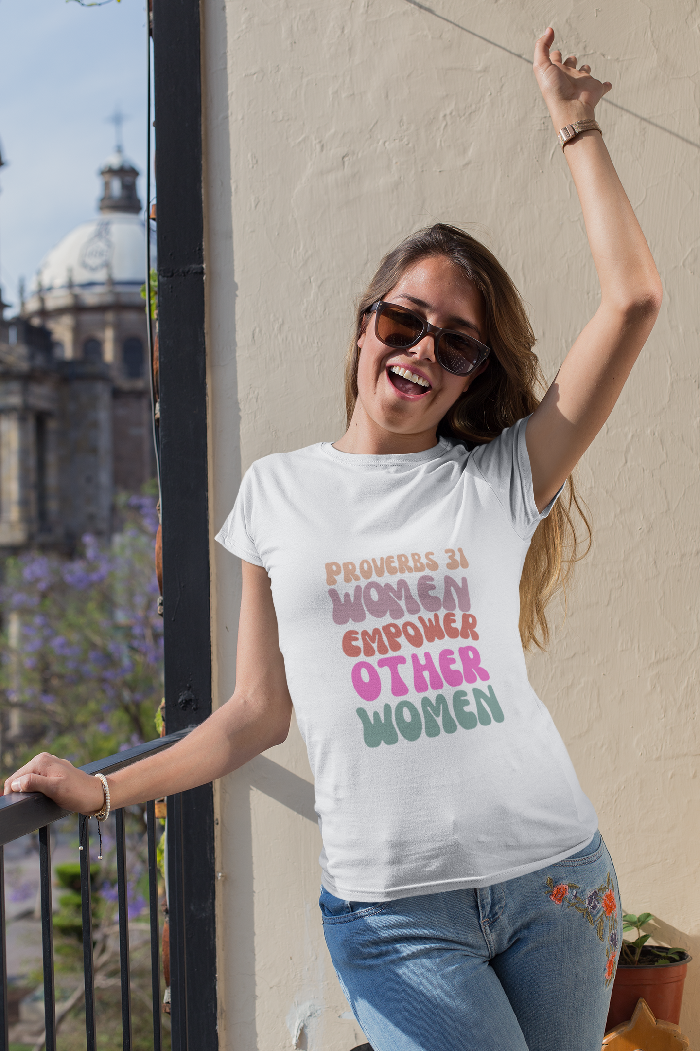 Proverbs 31 "Women Empower Other Women" Tee — Inspirational Christian Graphic T-Shirt